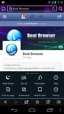 Boat Browser Mini android App screenshot 3